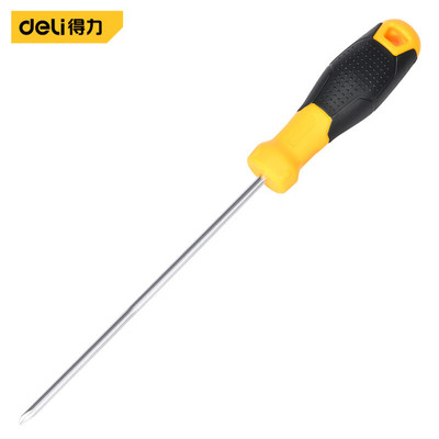 Deli Deli DL635150 ручка торпеда крестовая отвертка PH1x150mmSUP11 (желтая)