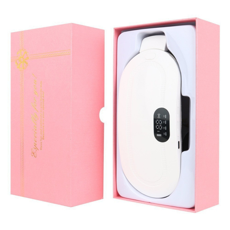 Transfronterizo Warm Gong Bao recargable calentamiento Warm Gong cinturón de tía gran artefacto de protección de cintura dispositivo de masaje de vibración para aliviar la menorrea dolorosa