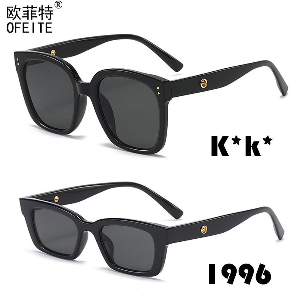 2021GM新款大框KU太阳镜jennie明星同款太阳眼镜潮流小框1996墨镜|ms