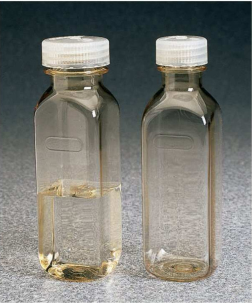 Nalgene耐洁 聚砜带PP盖稀释瓶 210ml 220ml 耐酸碱 可高温高压