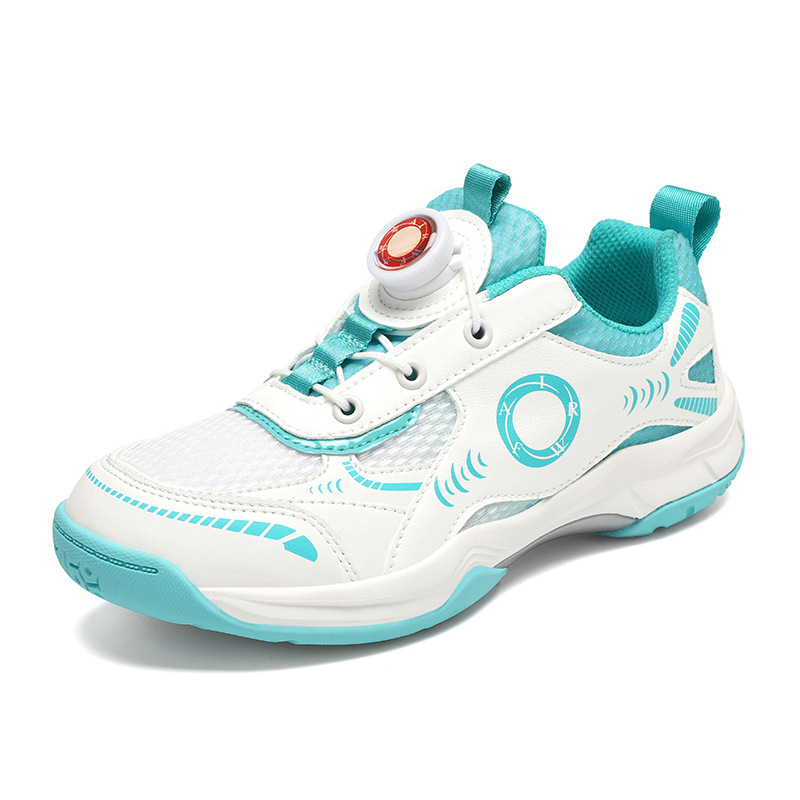 New Lightweight and Breathable Badminton Casual Non-Slip Mesh Sports Shoes for Men, Women and Kidsren, Professional Competition Training Shoes