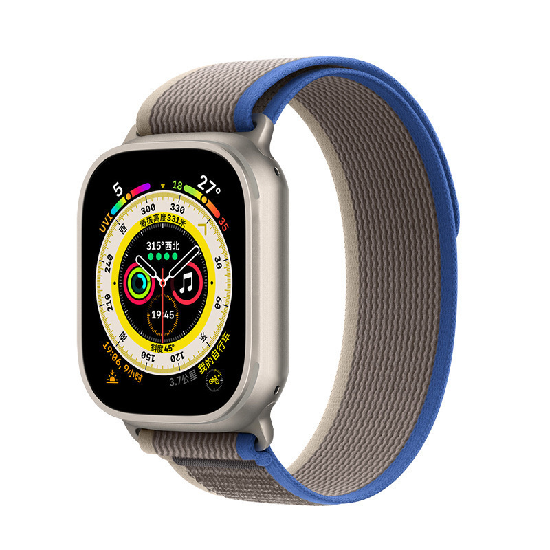 Apple watch ストラップ Applewatch ウォッチストラップ S45678 ワイルドパスループナイロン iwatch スポーツストラップに適しています。|undefined