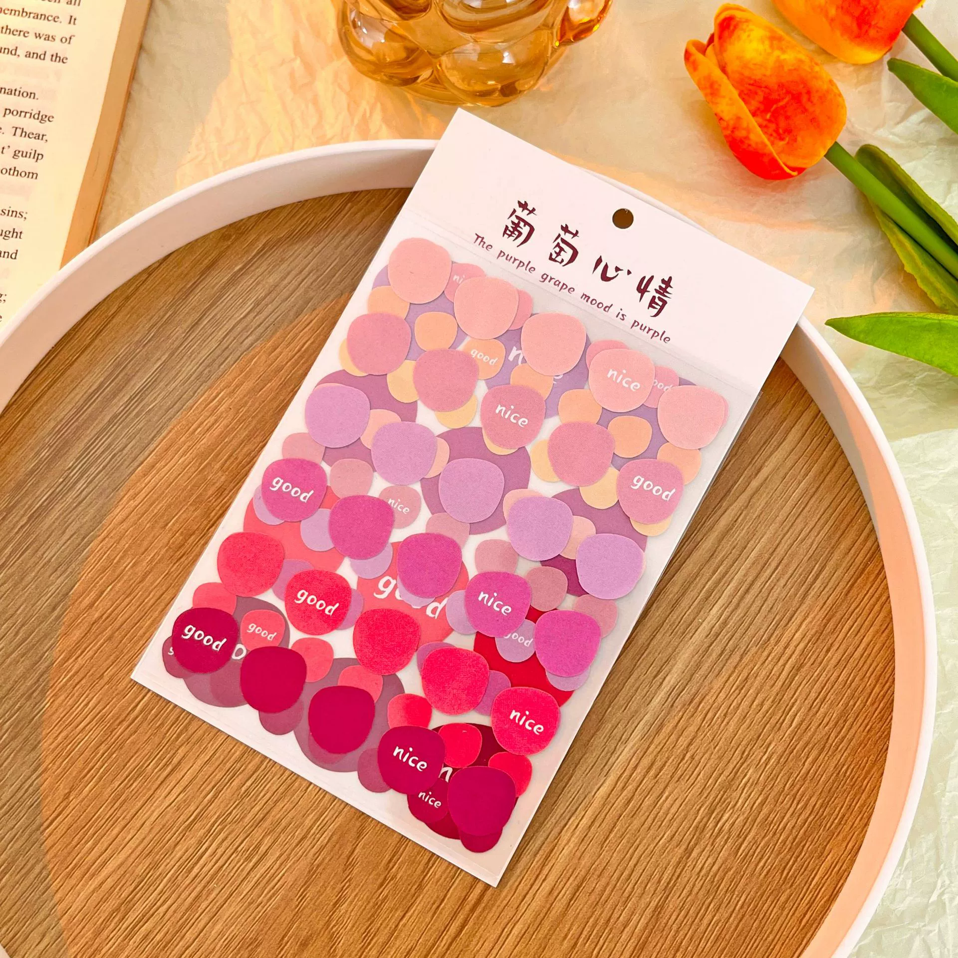 Набор наклеек серии Summer Bubble, милые декоративные DIY, 3 шт. в пакете