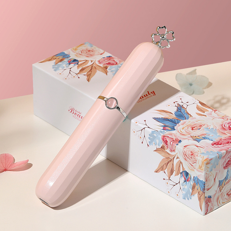 크라운 눈썹 트리밍 기기 (핑크)