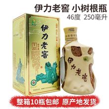 伊力特伊力老窖小树根白酒46度250ml*10瓶/箱 绵柔型白酒包邮