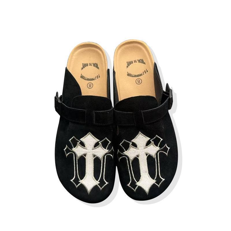 X3918 代发速卖通跨境新款平底拖鞋可调节拱形支撑软木