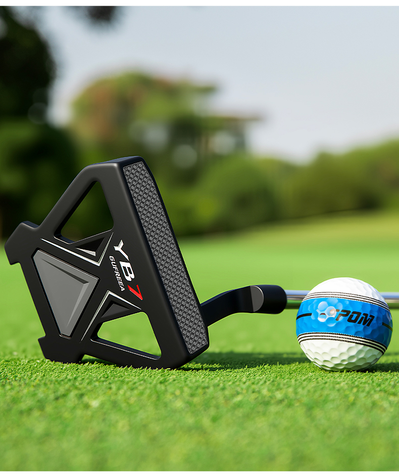 Gậy putter golf PGM ba đường ngắm, thân thép không gỉ, tay cầm TPE chống trượt — Gậy putter ngắm ba đường【Thân thép không gỉ/Tay cầm chống trượt TPE/Đường phụ trợ kéo dài, không có bao gậy】TUG096, Gậy putter ngắm ba đường TUG096 + kèm bao gậy chi tiết 11