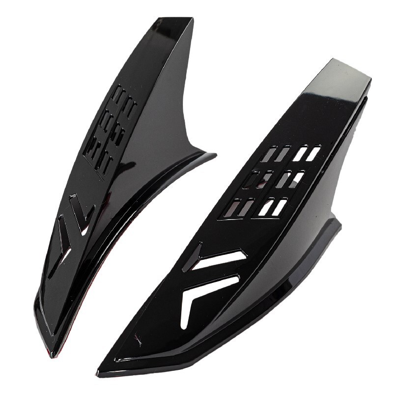 Universal helmet horn motorcycle helmet horn decoration aerodynamic design electric car helmet decoration