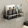 30CM storage rack/faucet storage rack partner-U-shaped design [rust bag replacement, hollow drain]
