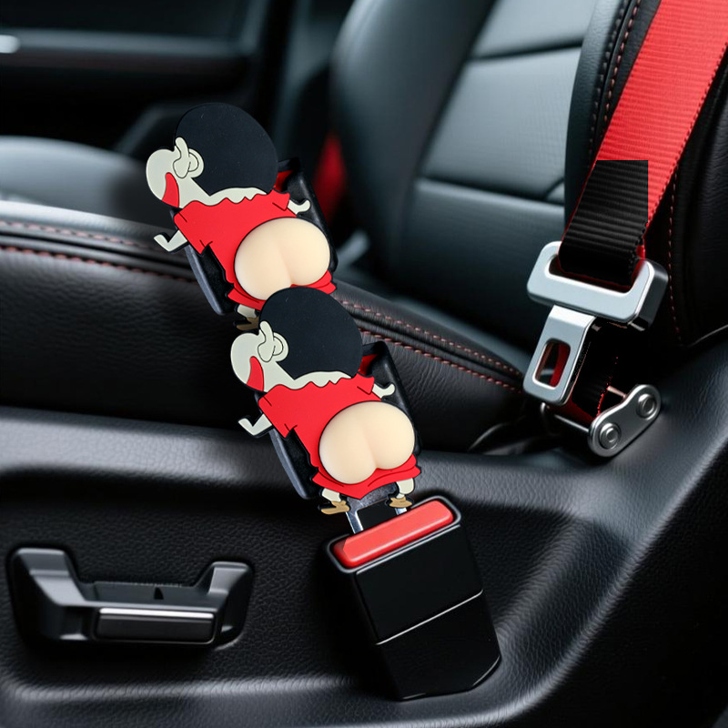 Cinturón de seguridad de automóvil bayonet un par de dibujos animados lindos Star Deluxe conector de extensión conector femenino