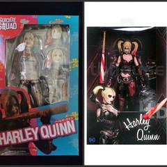 NECA SHF自殺チームの醜い女性ハリークイン可動人形フィギュア人形人形