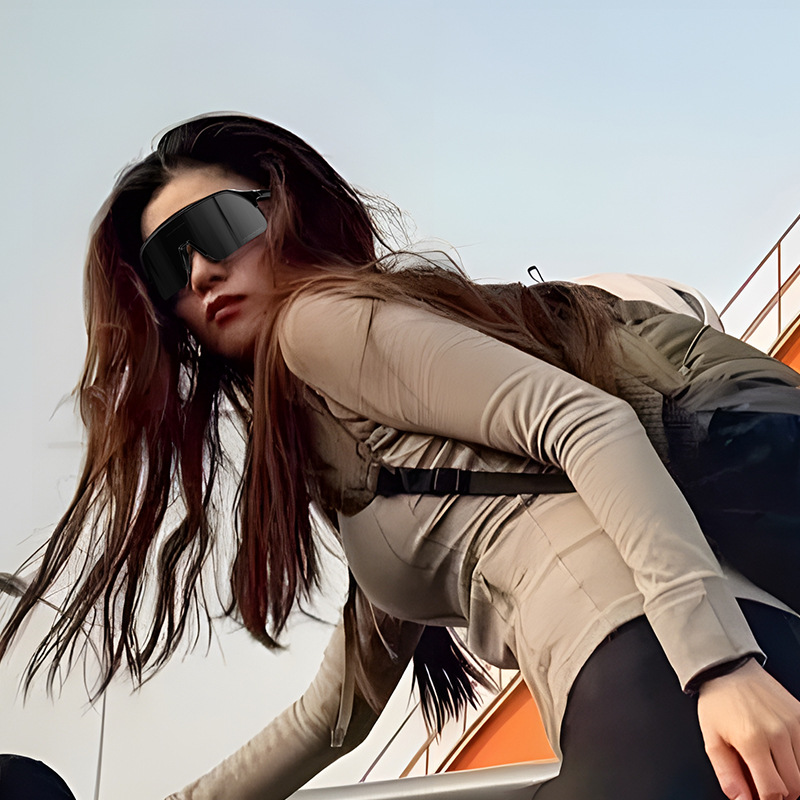Gafas de Ciclismo Deportivo TR90 Fotocromático A prueba de viento Protección UV para Deportes al Aire Libre