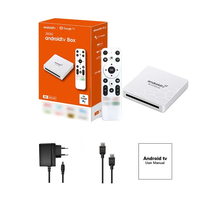 Foreign Trade New Android 8K Network Set-Top Box 5g Home 4K High-Definition Mobile Phone Screen Projection Digital Video Box