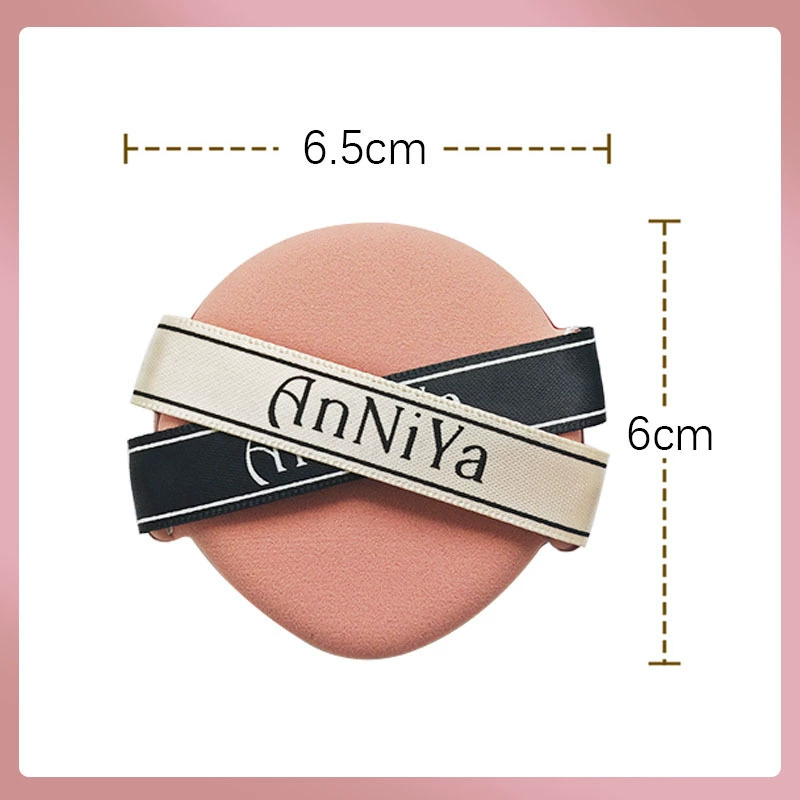 Handheld Powder Puff, Increased Thickness, Ribbon Handle Makeup Sponge, Soft Finish