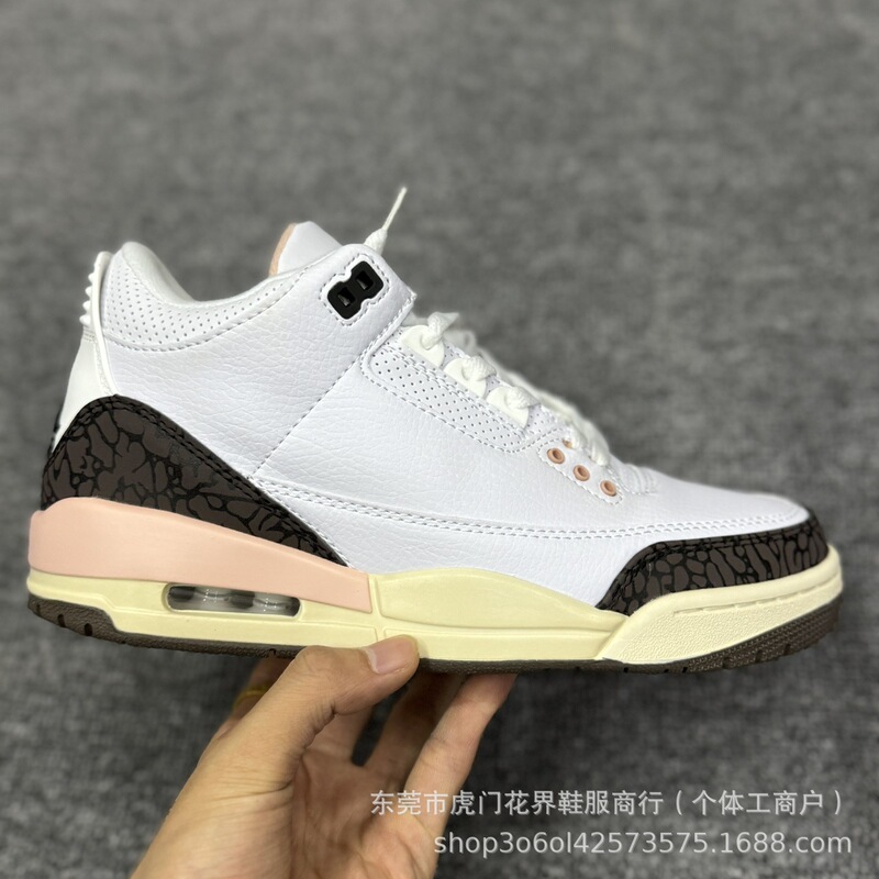 Cross-border AJ3 North Carolina Blue Wear-resistant Casual Non-slip Foreign Trade Retro Basketball Shoes Jordan 3 for Men and Women Direct from Manufacturer