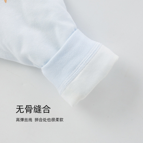 Baby one-piece suit, autumn and winter thin cotton long-sleeved baby clothing, baby crawling suit, unisex baby clothes, baby hariyoku