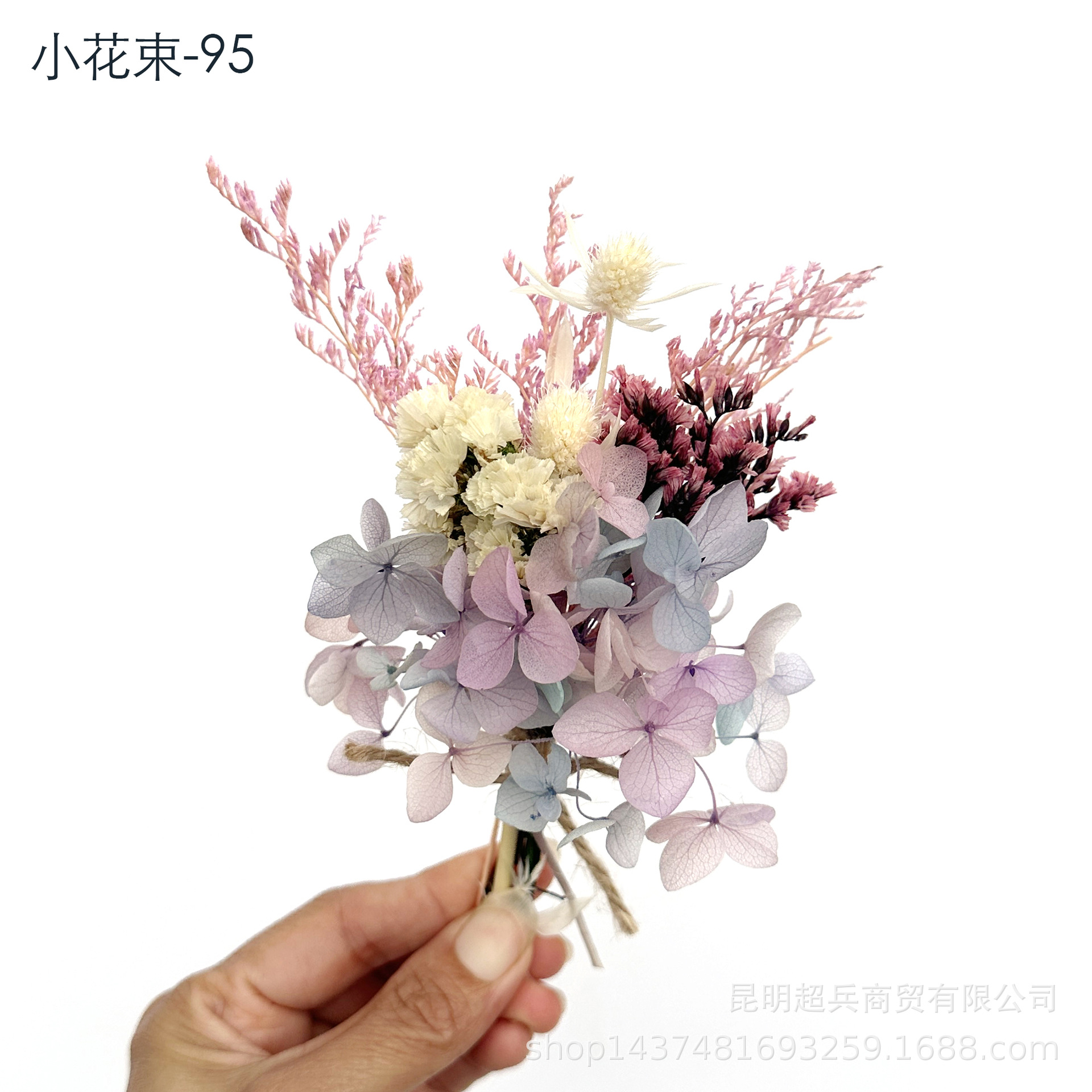 Fábrica al por mayor Mini ramo caja de regalo accesorios mini ramo flor seca flor eterna pequeño ramo regalo