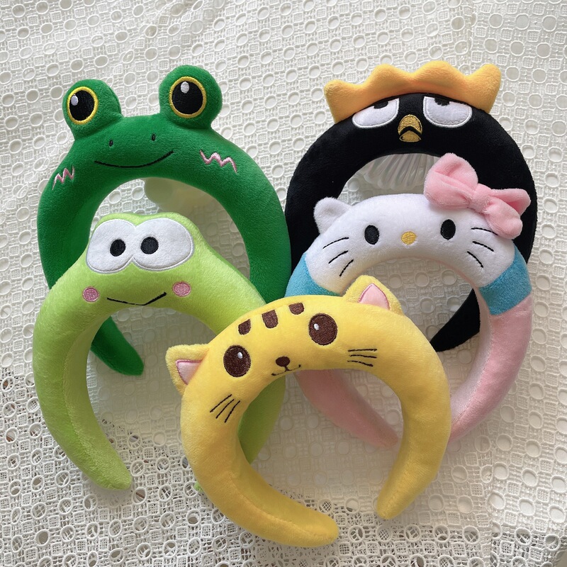 KT cat frog cool penguin hairband headband wholesale cartoon cute sponge funny hairpin garden headwear women