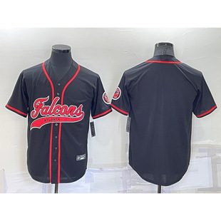 New American Football Team Baseball Team Joint Uniform Falcons Shirt Vintage Embroidered Jersey