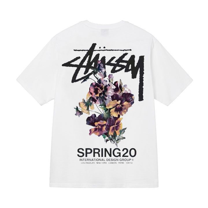 Stussy対外貿易で作られた品質2025新型スチュアート半袖tシャツ270g重ポンド高品質男女|undefined