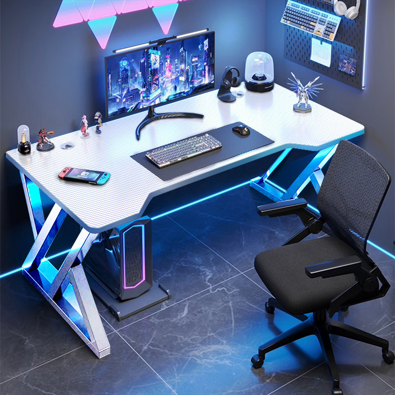 Escritorio de computadora Escritorio Juego de mesa y silla de juegos para el hogar Escritorio simple Escritorio de juego Escritorio de escritura en la sala de estudio