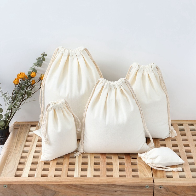 Wholesale Blank Canvas Drawstring Bags, Custom Rice Drawstring Cotton Bags, Tote Canvas Bags with Custom Logo Printing Wholesale Blank Canvas Drawstring Bags, Custom Rice Drawstring Cotton Bags, Tote Canvas Bags with Custom Logo Printing