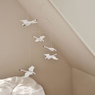 Room Decoration Indoor Pendant Kidsren's Room B&B Aerial Pendant Hanging Silent Wind Chime Ins Wall Decoration