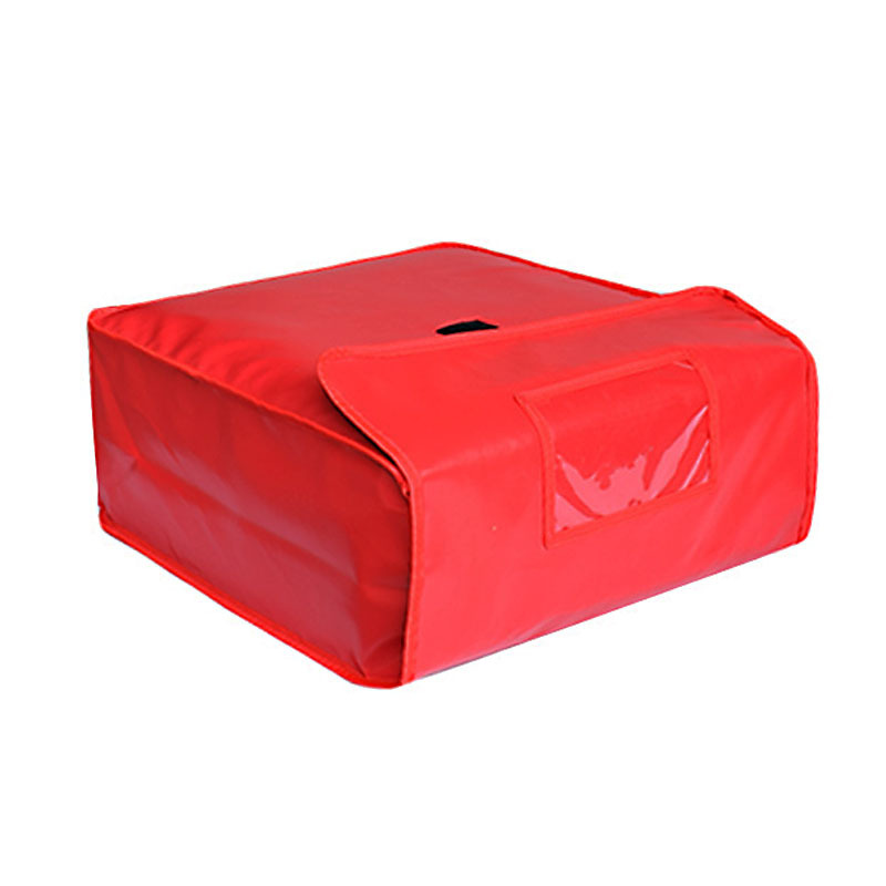 Extranjero caliente nueva 16 pulgadas pizza bolsa de aislamiento de pizza cuadrado impermeable bolsa de entrega de comida pizza americana pizzabag