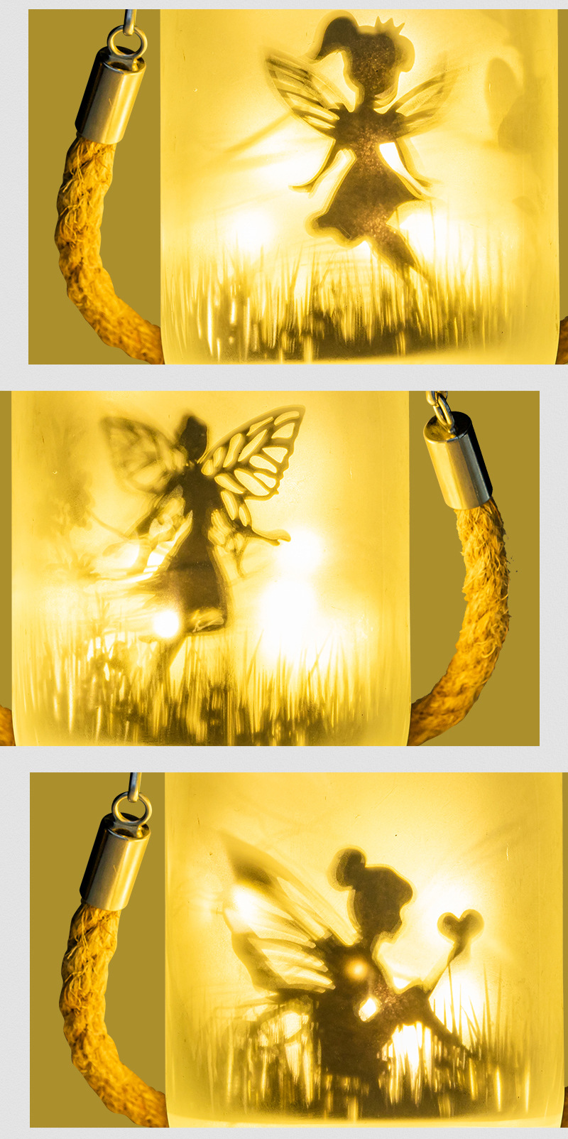 小精灵梅森罐灯