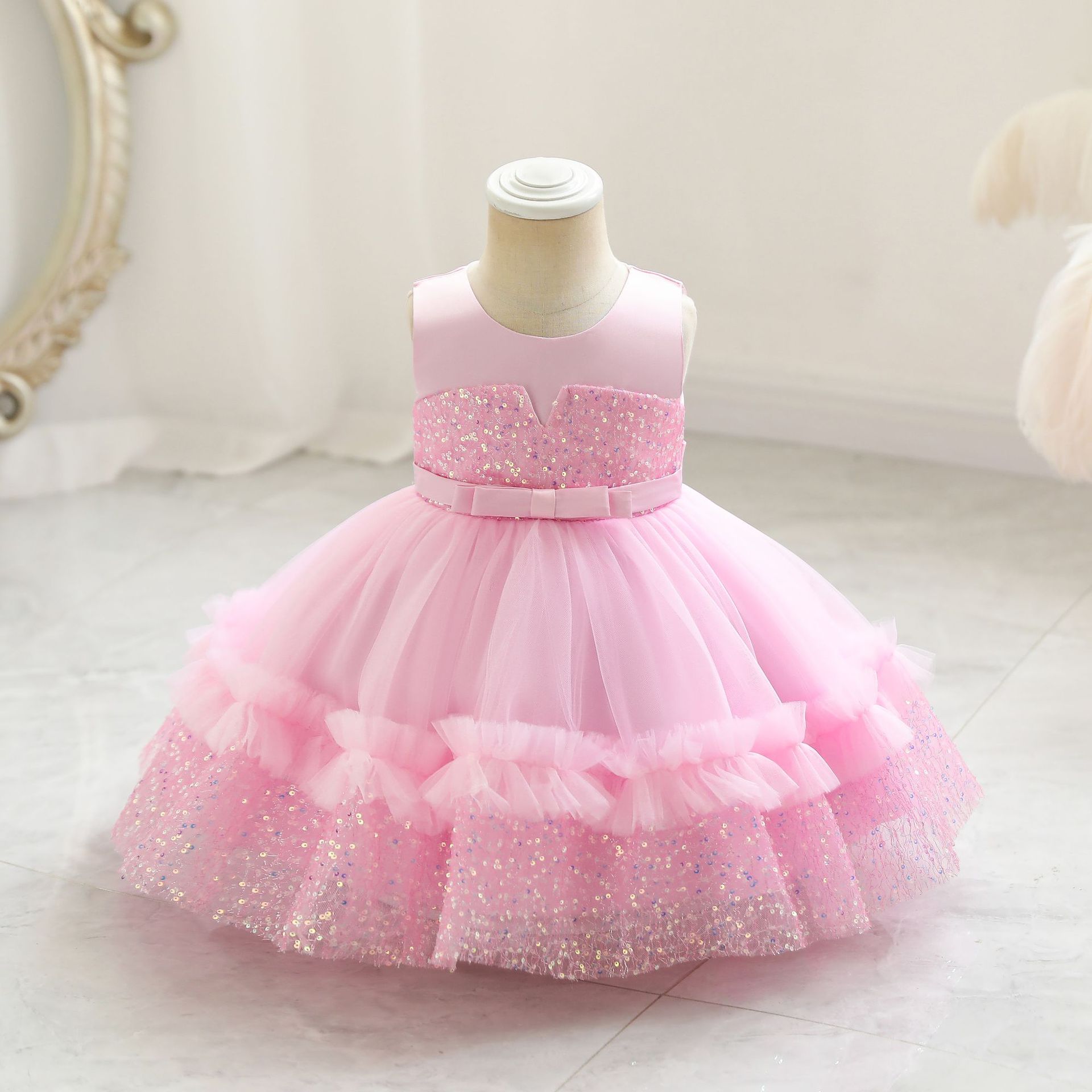 vestido de princesa infantil