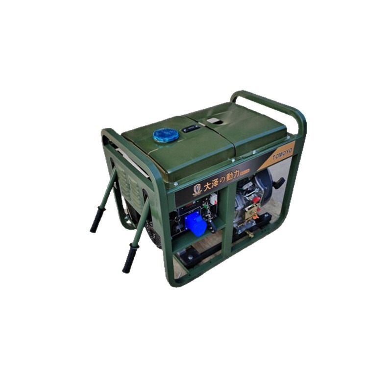 Daizawa Power 3KW grupo generador diesel monofásico 220V fuente de alimentación de emergencia de apagón doméstica TO3800ET-S