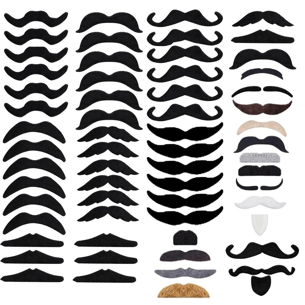 68 piezas de barba