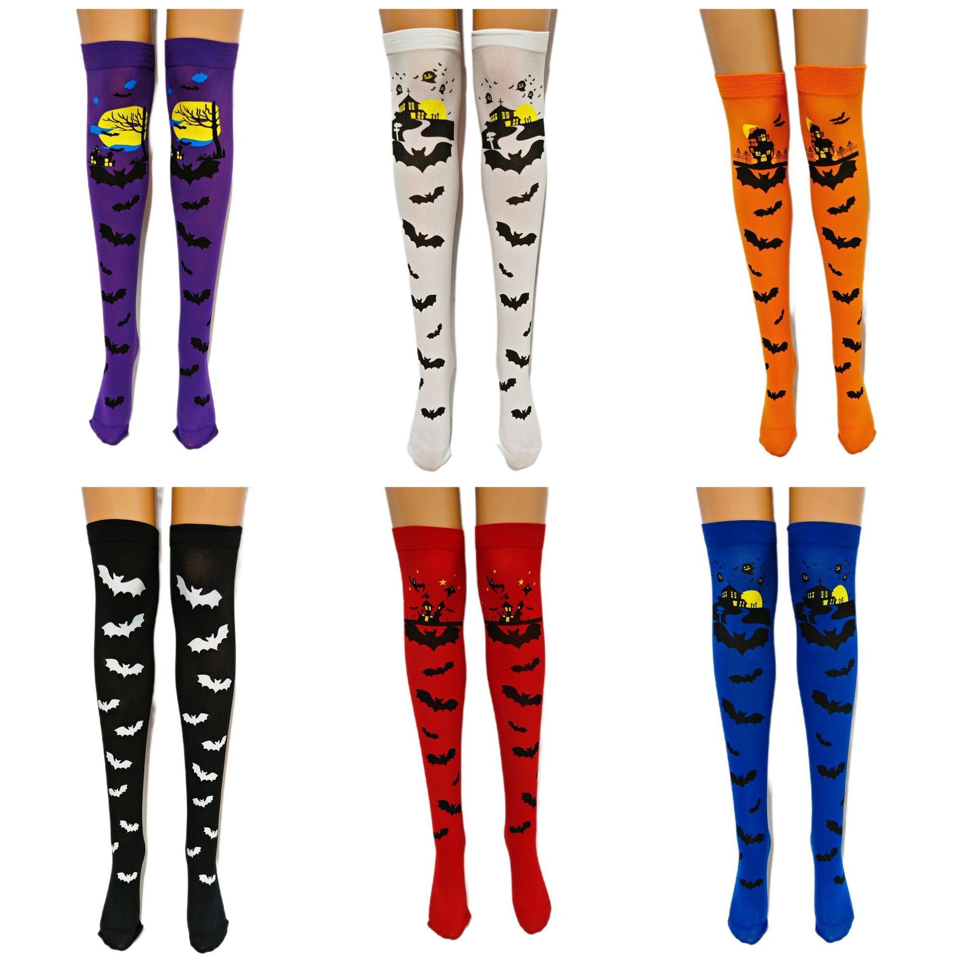Halloween Cosplay Stockings Color 1