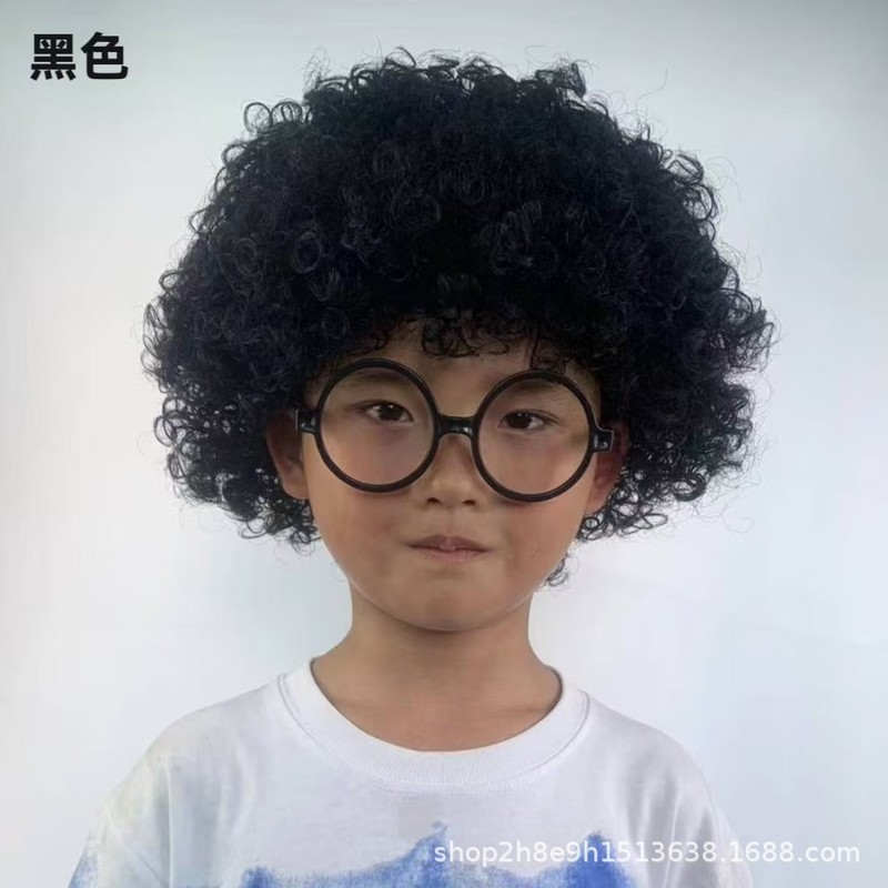 小丑假发爆炸头学校运动会幼儿园活动婚庆节日节目表演材料|undefined