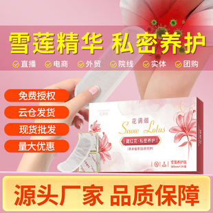 Snow Lotus Private Care Patch Herbal Pad Snow Lotus Patch 2 Patch Snow Lotus Pads Saffron Flower Snow Lotus Patch