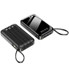 抖音跨境爆款钻石胶囊充电宝镶钻应急电源礼品迷你小巧便携口袋宝