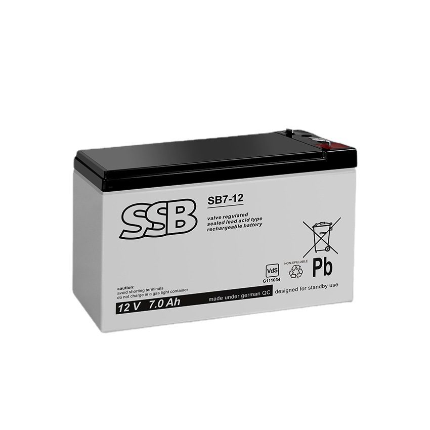 德国SSB蓄电池 SB2.3-12 12V2.3AH UPS备用电源 仪器电池