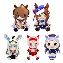 跨境新品agnes tachyon plush 赛马娘动画周边毛绒玩偶公仔