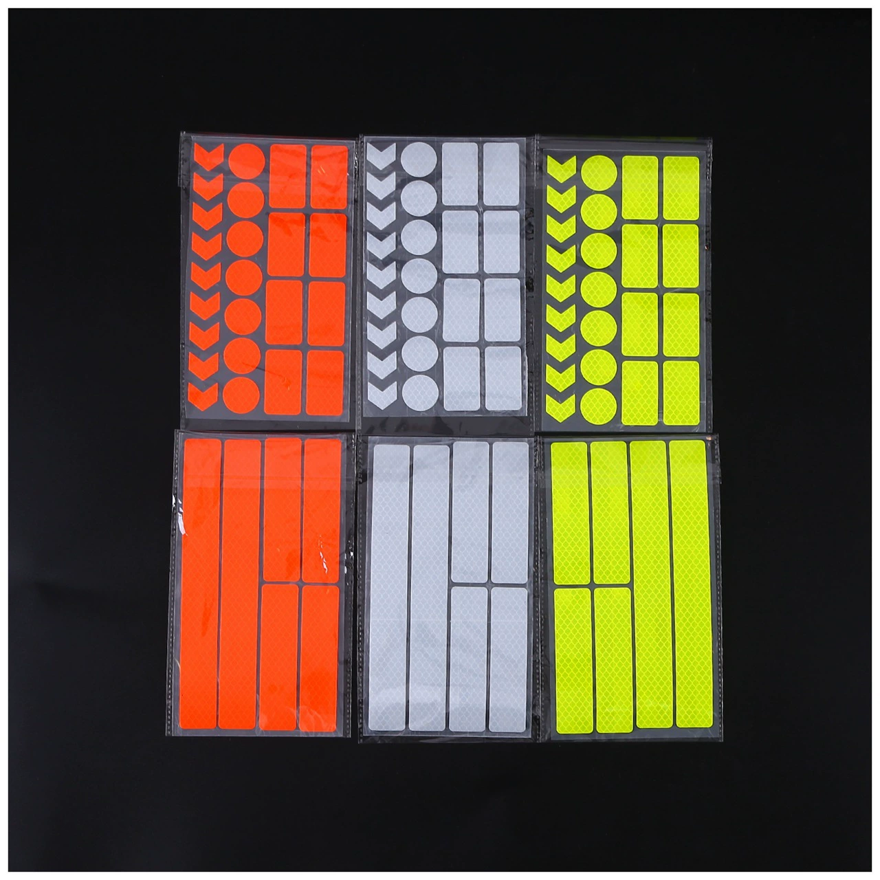 Прямые продажи с фабрики, светоотражающие предупреждающие полосы, светоотражающие наклейки на дверь для бровей, различные красочные светоотражающие наклейки