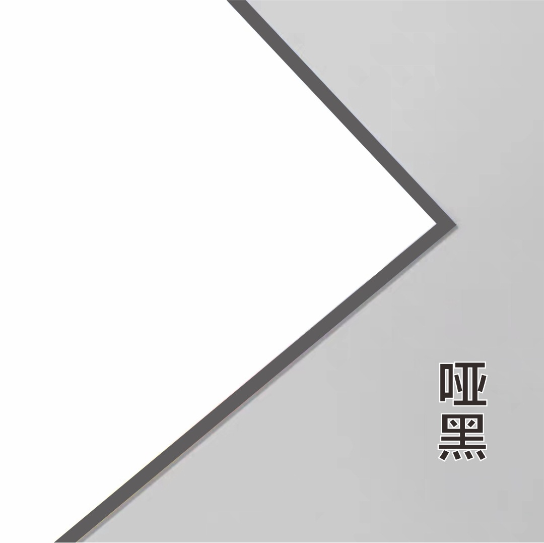 Black border (matte black) / 5*5cm (double-sided blank)