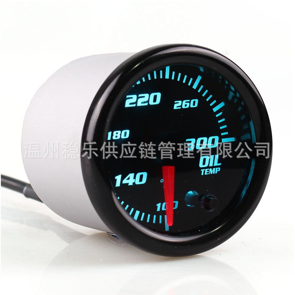 2inch Modified Colorful Digital Instrument Panel: Water Temperature, Oil Temperature, Voltage, Oil Pressure, Rpm, Vacuum, Turbine Exhaust Temperature, Fuel Pressure Gauge