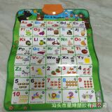 Познавательный флип-чарт для тренировок, Amazon, раннее развитие, английские буквы, английский, со звуком