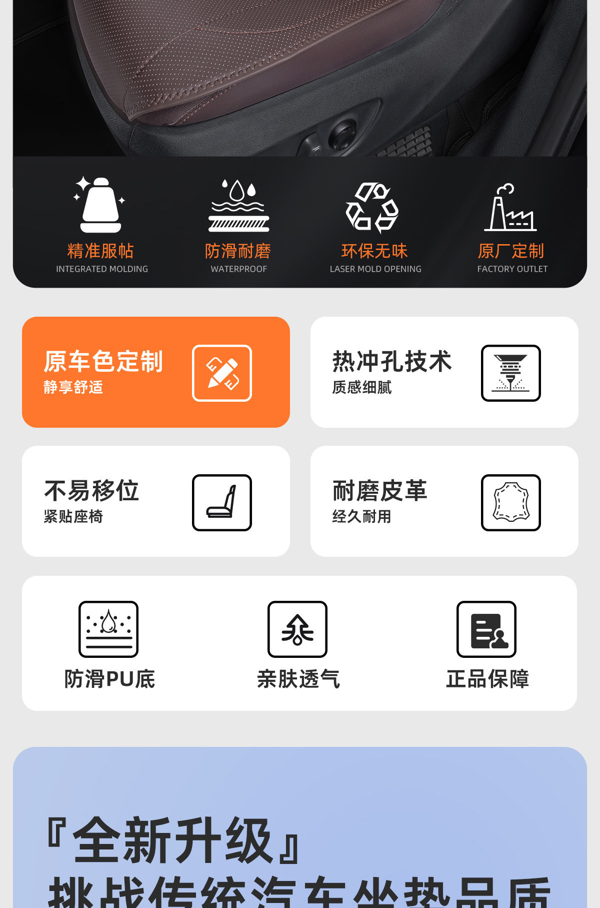 Suitable for Toyota Sienna Seat Cushions, Car-Specific Seat Covers for Granvia, Complete Set of Seat Cushion Modification Parts
