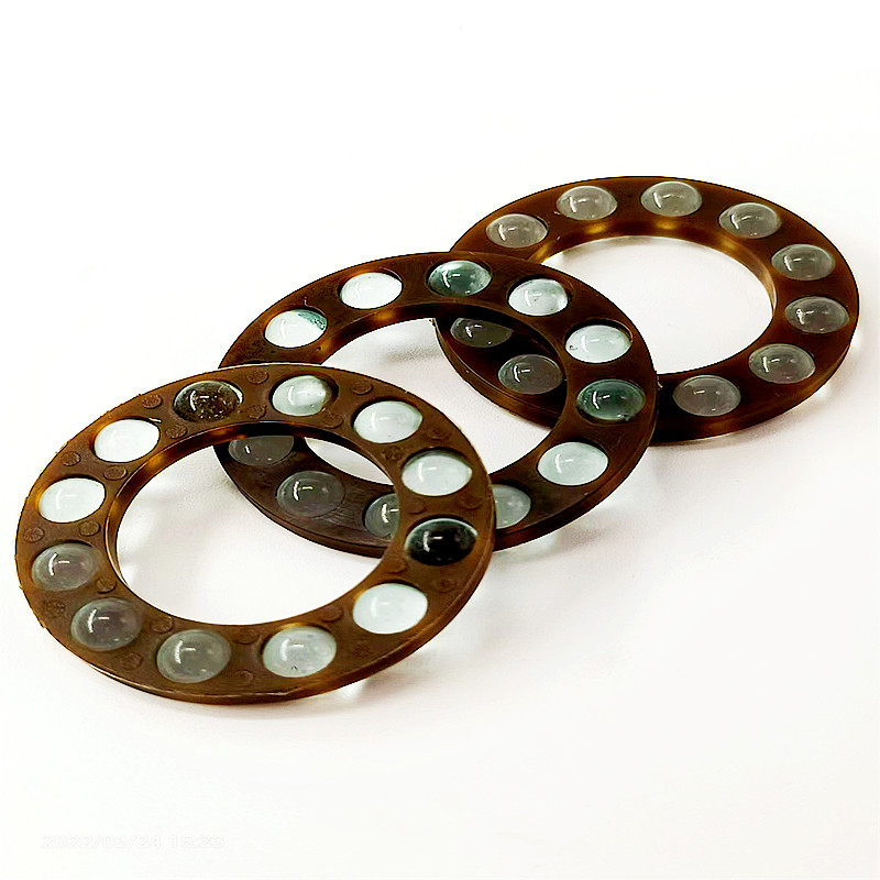 尼龙塑料玻璃球手动料理机绞肉机配件推力球轴承尺寸21*34*3mm|ms