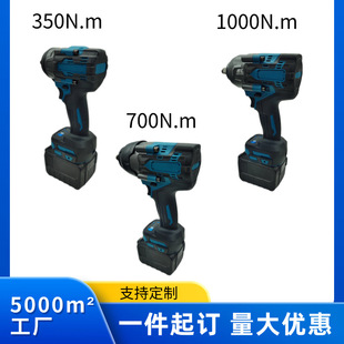 Factory Direct Sales Cross-Border Hot-Selling High Torque Wrench Set Power Tool Set Lithium Electric Wrench Set