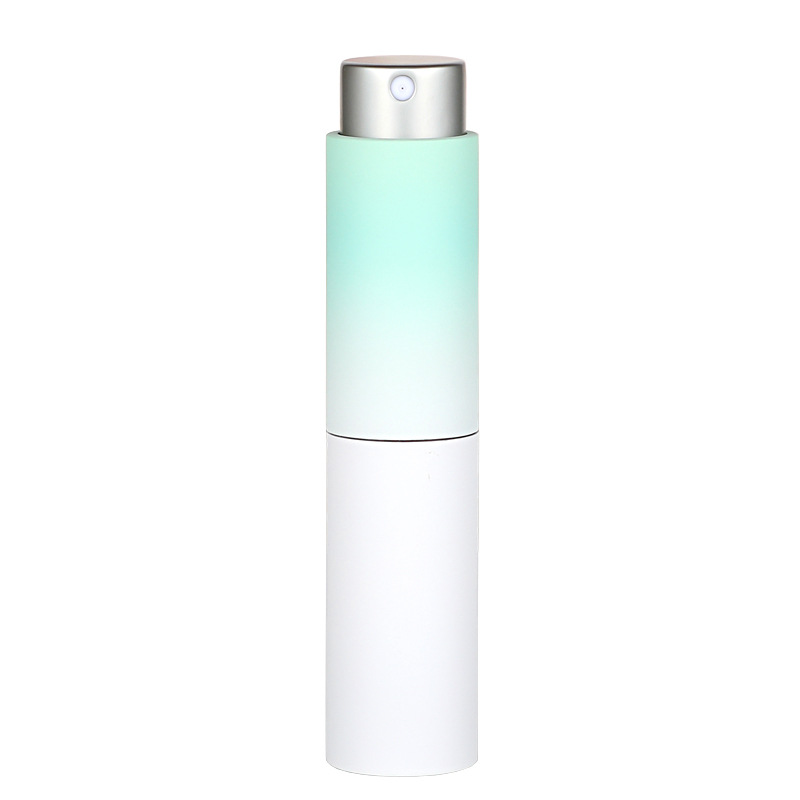 Perfume sub-botella giratoria botella de spray oral portátil de viaje pequeña regadera 8ml botella vacía de vidrio de maquillaje de alta gama