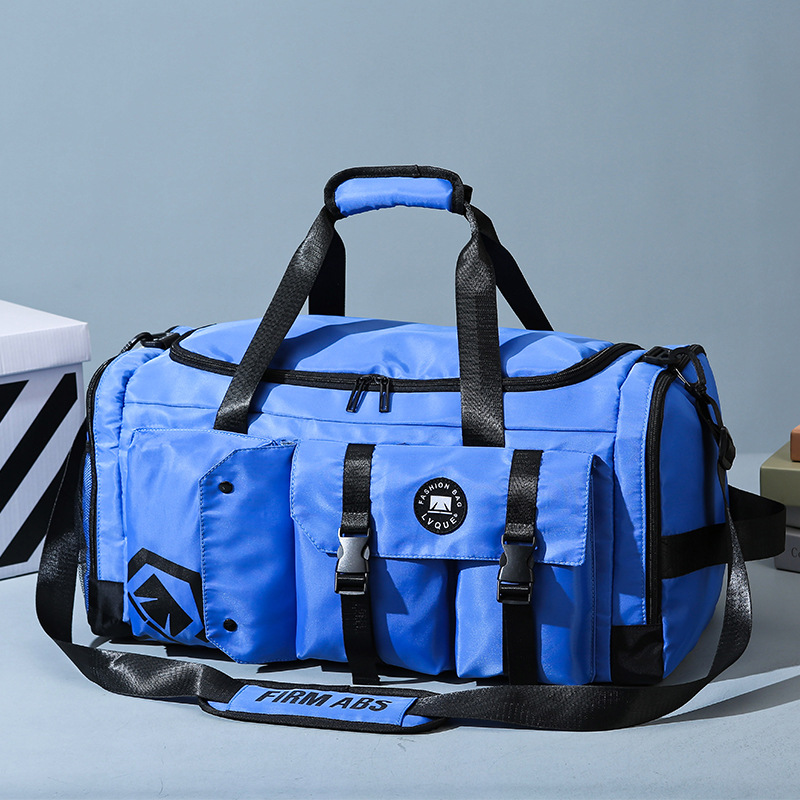 Fitness Backpack Travel Bag With Dry And Wet Separation Compartment_voghion.com