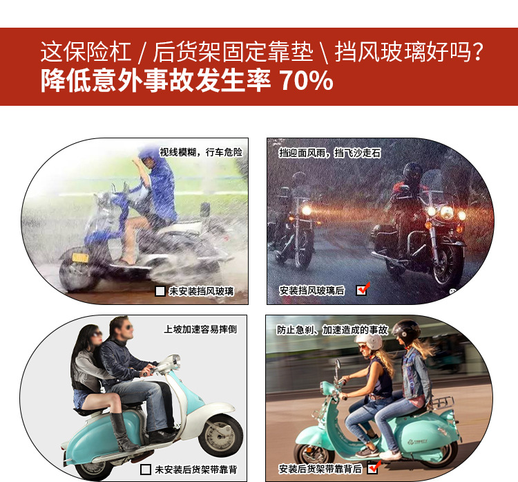 Suitable for 25 Models of Honda Ns125La Tail Box, Tail Rack, Rear Shelf, Modified Square Box Cargo Rack, Motorcycle Trunk