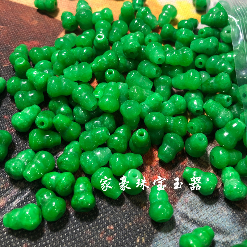 乾青鉄龍生6*9mひょうたん散珠卸売りdiy部品のブレスレットネックレスイヤリング玉ひょうたんイヤリング|undefined