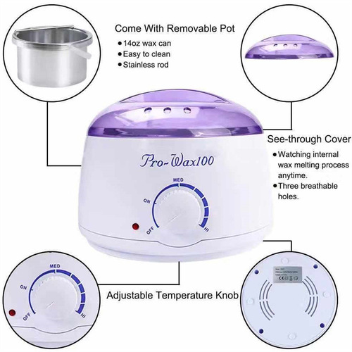Cross-border wax therapy machine wax melting pot beauty wax bean heater beeswax pot wax bean hair removal wax melting machine hair removal wax machine